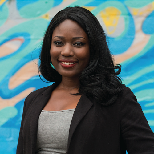 Photo of black woman with long hair 